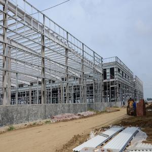 Wholesale Customizable Steel Structure Factory Prefabricated Steel Frame Plant With Bolt Connection from china suppliers