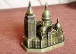Bronze Plated Keepsake DIY Craft Gifts Russia Cathedral Of Christ Architecture