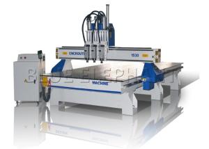 Wholesale Multi Function Computer Aided Wood Router 3 Spindles 33000mm / Min Ravel Rate from china suppliers