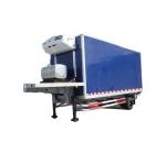30FT Single Axle Chill And Frozen Truck Trailer With Thermoking Refrigeration