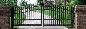 Wholesale Aluminum gate double swing gate villa gate from china suppliers