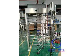 Wholesale Mechanical Rotating Full Body Turnstile Automatic Door Hand Push Stainless Steel from china suppliers