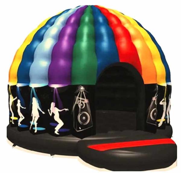 Disco Dome Bounce House In PVC Material 7-15 Days Production Period For Your