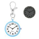 Keychain Nurse Watches Women Pocket Watch Student for Exam Test Fob Watch