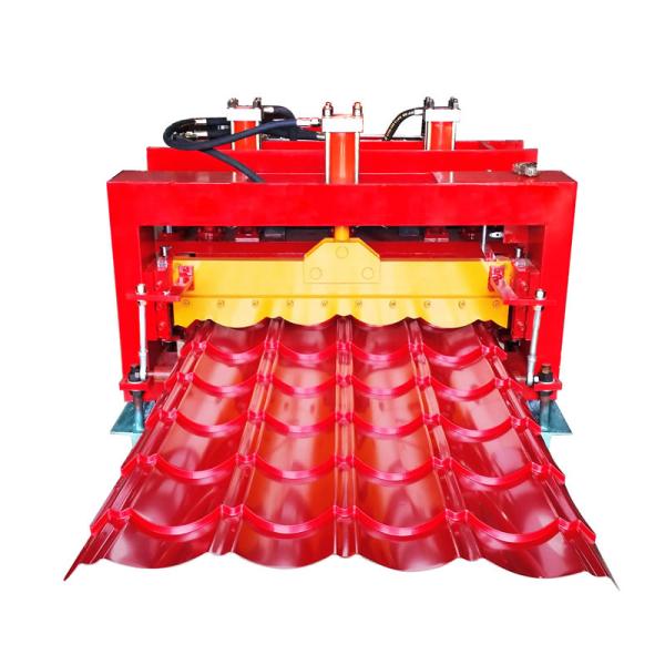 glazed tile roll forming machine Corrugated Metal Sheet Aluminum Tile Roof