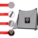 Durable Long UV Protection Golf Hitting Net Easy Assembly