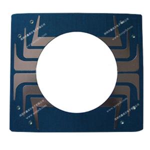 Wholesale Communications Transceiver Rogers PCB Blue Solder Mask High Frequency 100 * 100mm from china suppliers