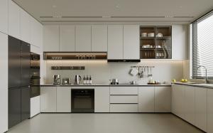 Wholesale Modern Kitchen Factory Modular Lacquer Modern Custom Plywood Kitchen Cabinet from china suppliers