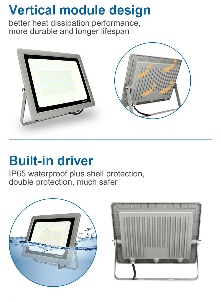 12 Volts 50w 300w 500w 200w LED Flood Light Smart Mini SMD2835 Security RGB Floodlight