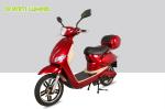 16"X2.5 Electric Moped Scooter With Pedals 500W 48V Battery
