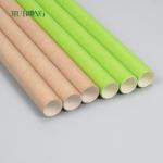 Jiurong Food Grade Biodegradable Paper Straws Christmas Eco Friendly