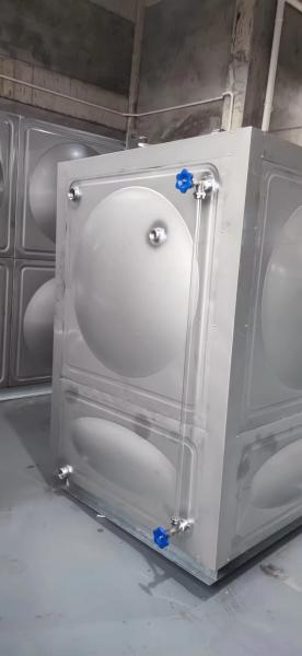 Customized big size stainless steel 10000 liter water tank sectional water tank