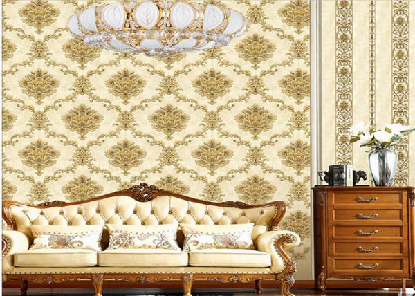 High End 1.06 Meter Wallpaper For Living Room Wall , Household Modern Textured