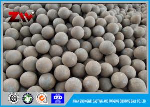 Wholesale HRC 60-68 grinding steel balls for mine , forging and casting technology from china suppliers