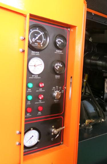 DENAIR DACY-25.5/20 skid-mounted diesel air compressor