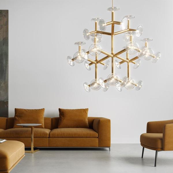 Modern Designer sputnik chandelier Living Room Home Bedroom Home Preciosa