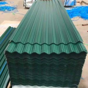 Wholesale Corrugated Color Coated Galvalume Roofing Sheet Pre Painted ASTM DIN JIS Standard from china suppliers