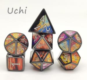 Wholesale Polyhedral Tiny Dice Set Lightweight Multipurpose Hand Carved from china suppliers