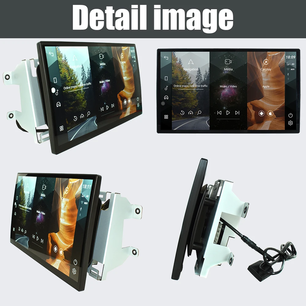 Auto Stereo Car Radio For Range Rover Sport L494 2013-2017 Carplay Android Multimedia Player GPS Navigation Head Unit