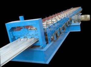 Wholesale Galvanized Steel 0.8MM - 1.2MM Metal Deck Roll Forming Machine With 28 Stations from china suppliers
