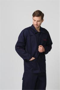 Wholesale Multi Pockets Molten Metal Protective Clothing EN11612 Men'S Fire Resistant Work Jacket from china suppliers