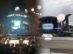 Dynamic Music Dj Festival Decoration Led Inflatable Balloon Nylon Fabric 400w