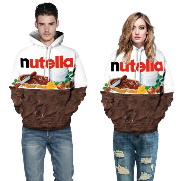 80% polyester Food Thin 3d Sweatshirts woman/man clothes Hoodies sweatshirts any
