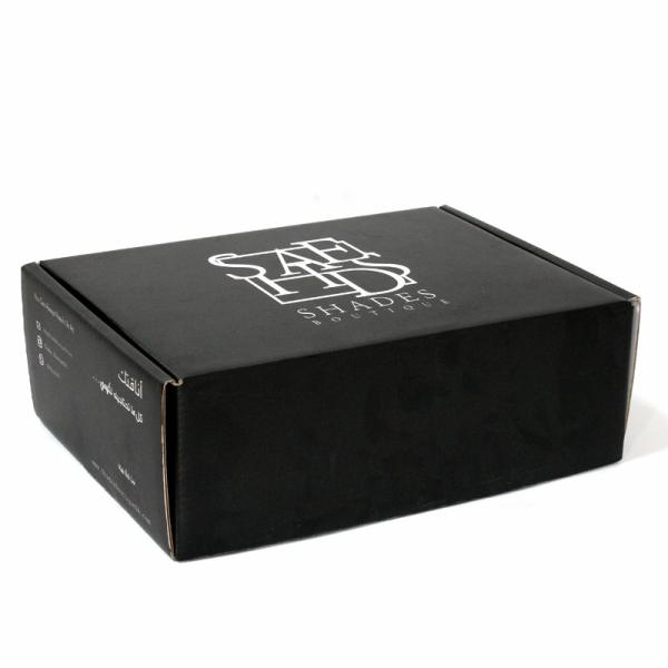 CMKY Embossing 250gsm UV Varnish Corrugated Paper Box