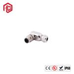 2 3 4 Pin Waterproof M12 Circular Cable Connector Male Female Plug