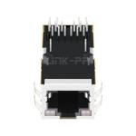 LPJK9083A47NL 5G Base-T RJ45 Connector Single Port POE+ 60W Tab Up Yellow&Green