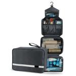 Unisex Folded Compact Toiletry Bag With 4 Compartments