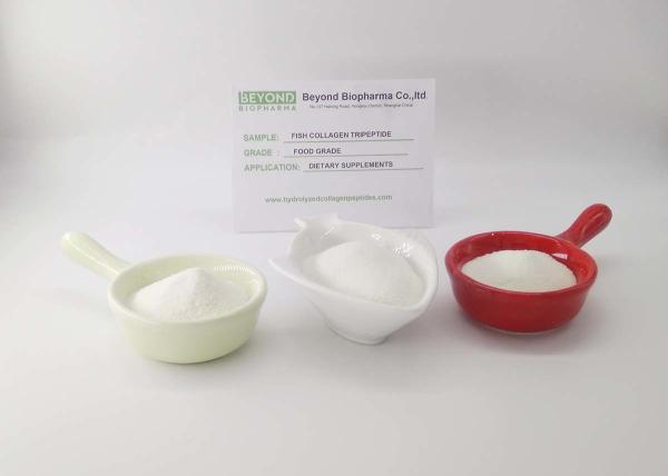 Odorless Fish Collagen Tripeptide Granular With Good Taste For Skin Care