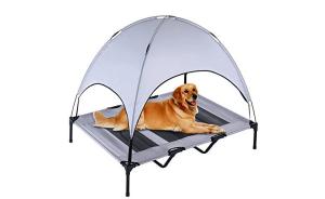 Wholesale 60x45x16cm Portable dog bed with tent, military bed, golden retriever mattress, Teddy Little Medium Dog House with tent from china suppliers