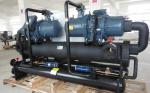 Double Compressors 100HP Plastic Process Cooling Water Cooled Screw Chiller