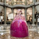 Luxury Transparent Resin Art Sculpture – Inspired by Manolo Valdés, Modern Home