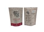 Digital Printing 4oz Loose Tea Smell Proof Plastic Bags Stand Up Matte Finished