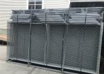 1830mm x 2950mm/ 6'x9.6' vertical brace construction fencing panels HDG 366gram