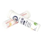 Food grade PP customized effervescent tablet empty bottle filling tube with flip