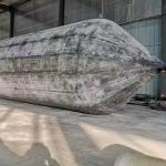 Black Reinforcement Airbag Launching Ship Good Air Tightness Airbag For Ship