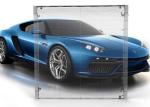 4500CD P3.91 500*1000mm Transparent LED Glass Screen