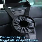 Car Trash Hanging Bag, Storage Pockets Leak-Proof Organizer Collapsible Portable