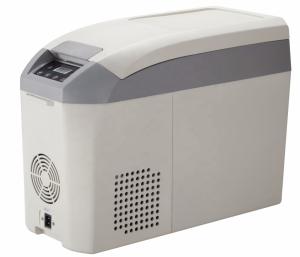 Wholesale Direct Cooling Low Noise Low Power Small Car Fridge , DC12V/24V Portable Freezer Cooler,18L Car Cooler from china suppliers