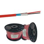 Industrial Grade ExactCables Shielded 2x1.0mm2 Solid Copper Conductor Fire Alarm