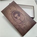 High quality custom design printed folding clothing packaging paper cardboard