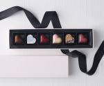Gold Hot Stamping 27.5*7.1*3cm Food Takeaway Boxes Bonbon Cardboard Gift Box