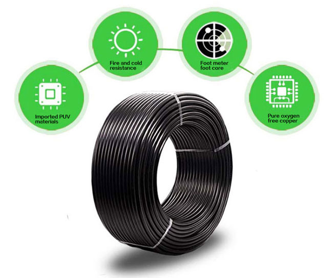 Swimming Pool Light Assembly 5×0.5mm² IP68 Waterproof Five Core Rubber Cable