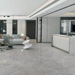 Four Pattern Grey Porcelain Tiles <0.5% Water Absorption For Stylish Indoor