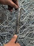 Galvanized Steel Gabion Wire Mesh White / Black
