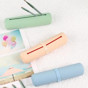 China Washable Durable Silicone Makeup Brush Case Holder Anti Slip on sale