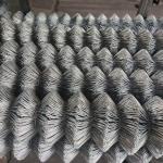Cyclone Wire 4mm Chain Link Galvanized Fence 6 Foot